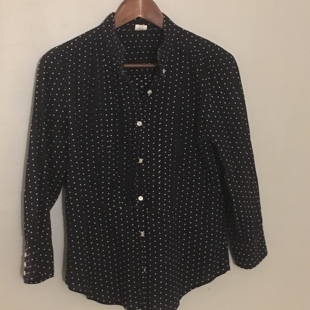 J Crew textured blouse